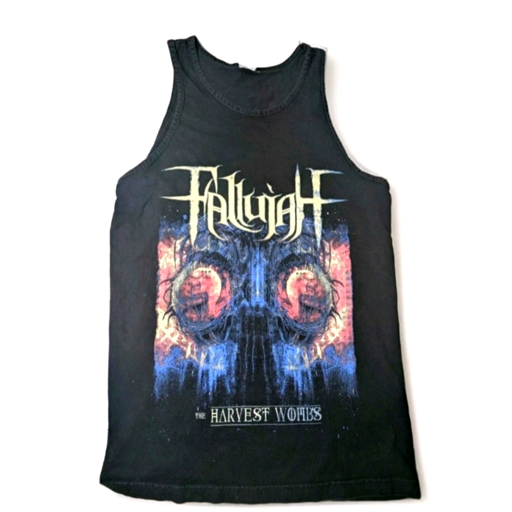 Fallujah The Harvest Wombs Shirt Black T-Top Size Large